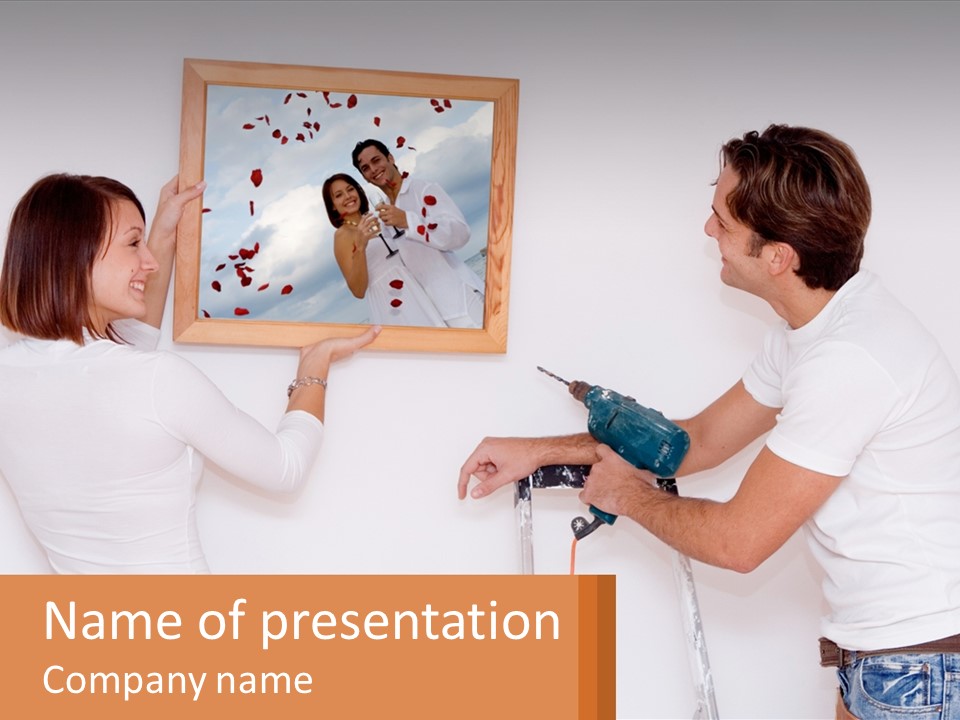 Friends Photo Home PowerPoint Template