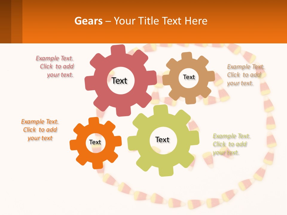 October Orange Halloween PowerPoint Template