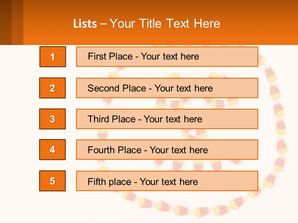 October Orange Halloween PowerPoint Template