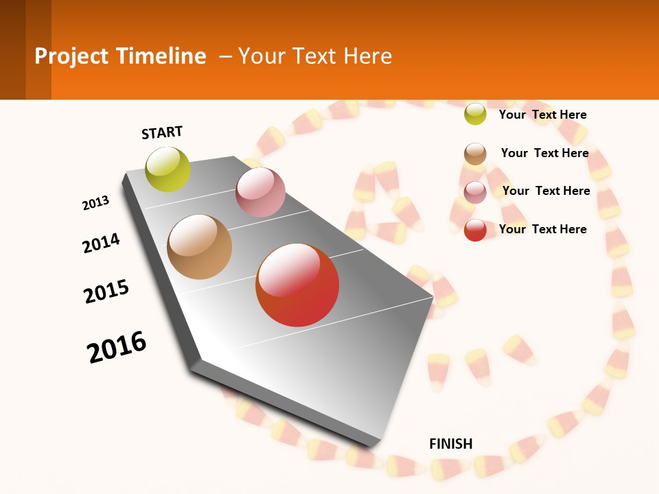 October Orange Halloween PowerPoint Template