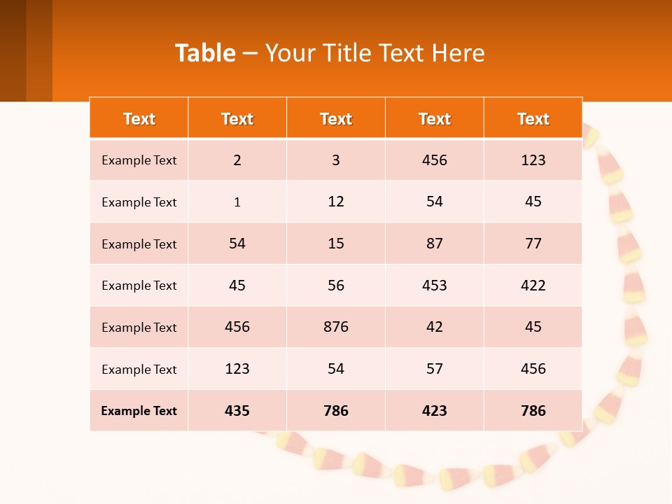 October Orange Halloween PowerPoint Template