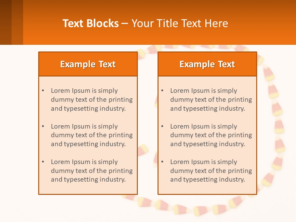 October Orange Halloween PowerPoint Template