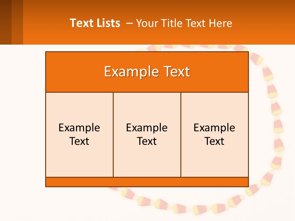 October Orange Halloween PowerPoint Template