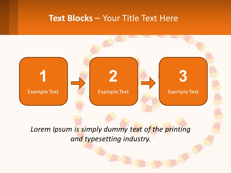 October Orange Halloween PowerPoint Template