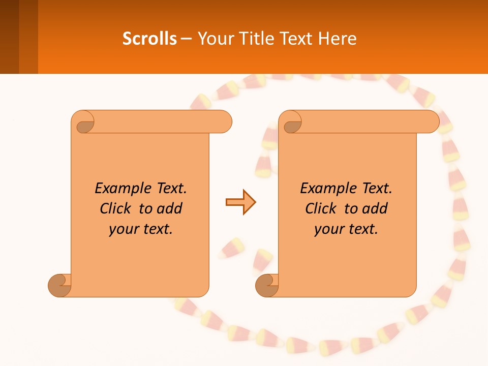 October Orange Halloween PowerPoint Template