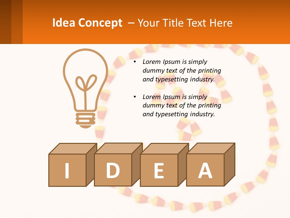 October Orange Halloween PowerPoint Template