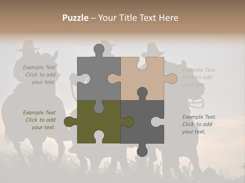 Sunrise Hat Sunset PowerPoint Template