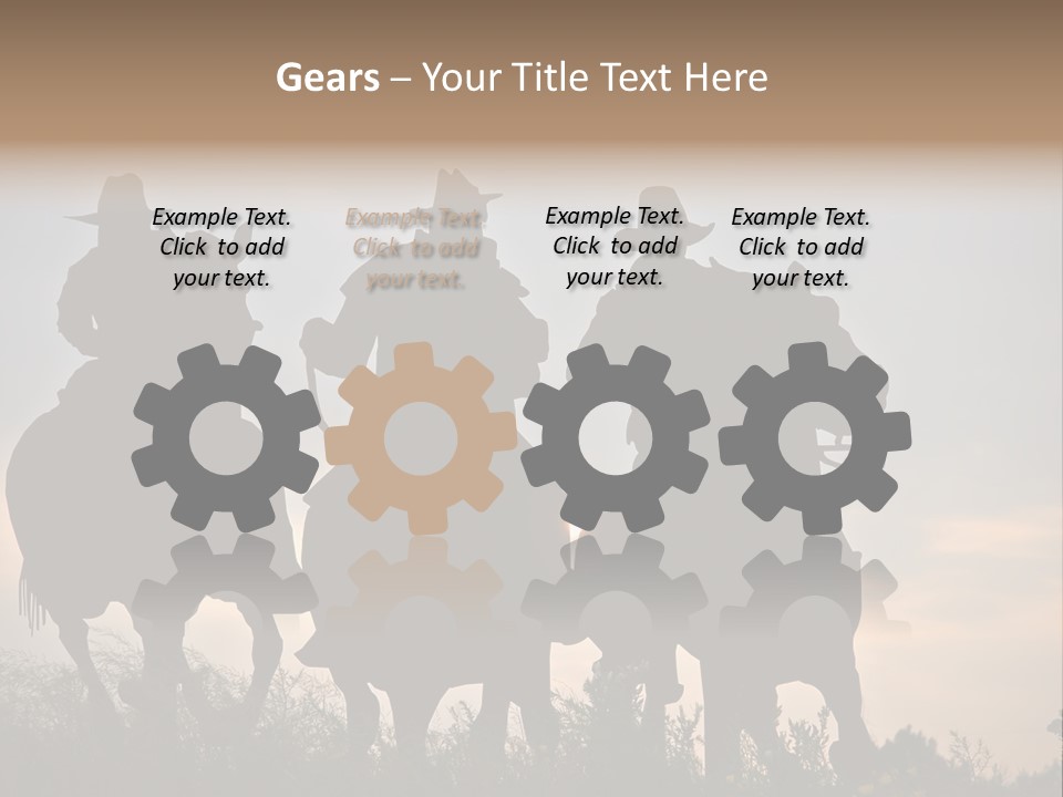 Sunrise Hat Sunset PowerPoint Template