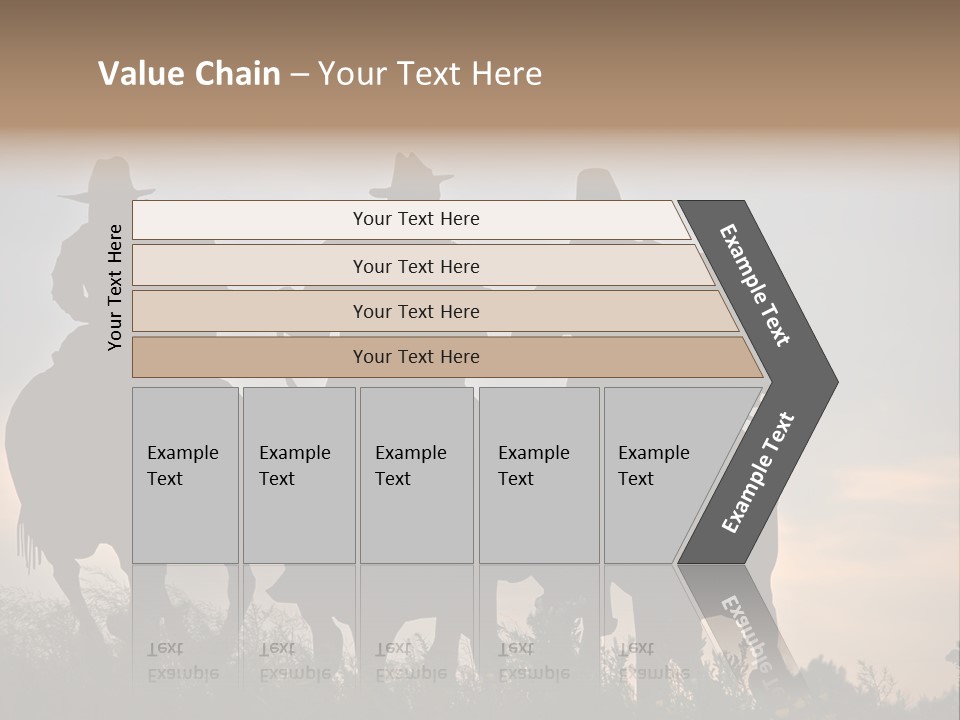 Sunrise Hat Sunset PowerPoint Template