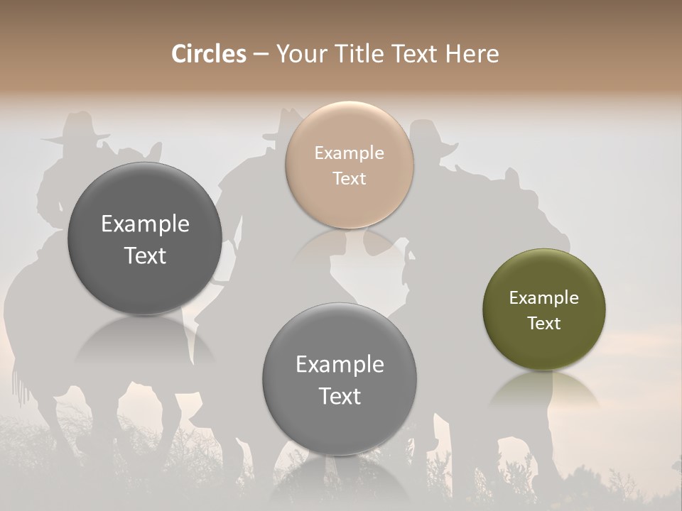 Sunrise Hat Sunset PowerPoint Template