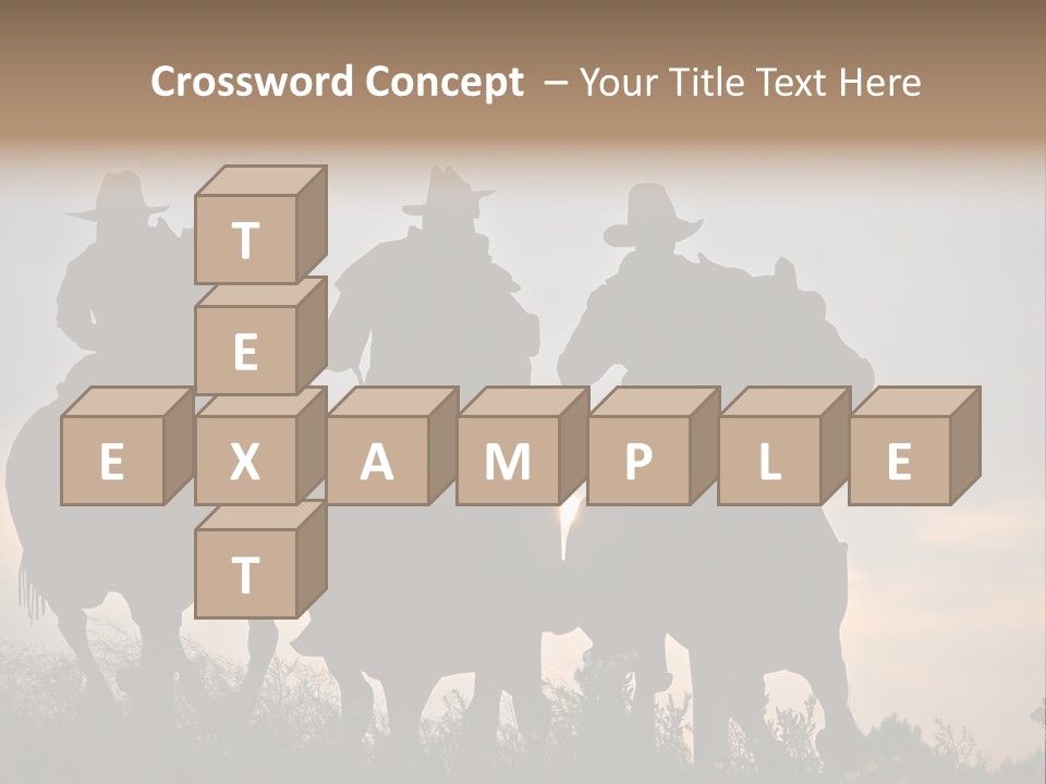 Sunrise Hat Sunset PowerPoint Template