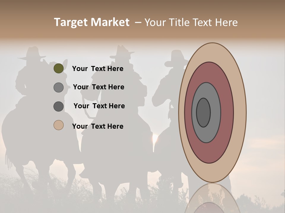 Sunrise Hat Sunset PowerPoint Template