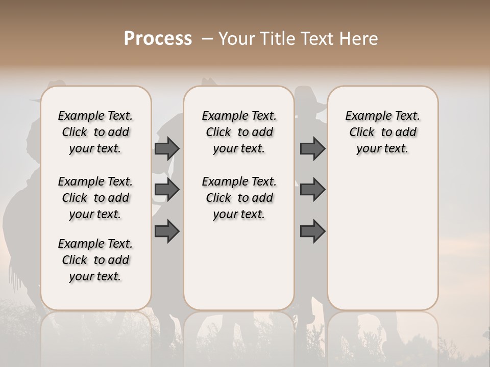 Sunrise Hat Sunset PowerPoint Template