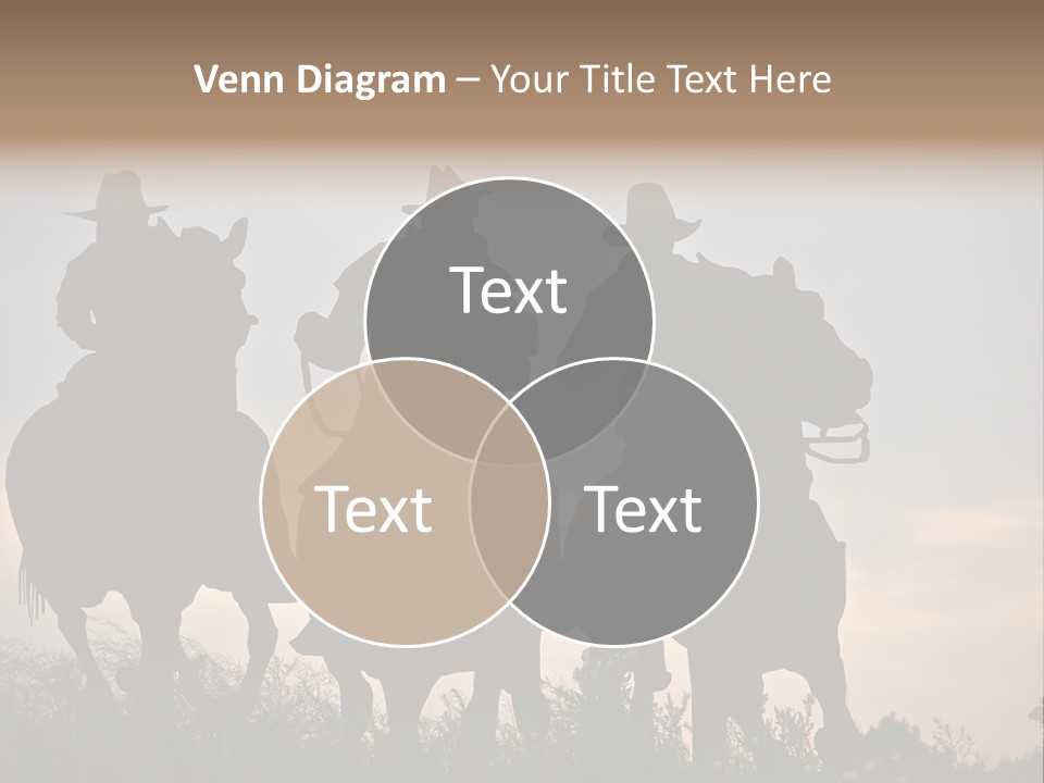 Sunrise Hat Sunset PowerPoint Template