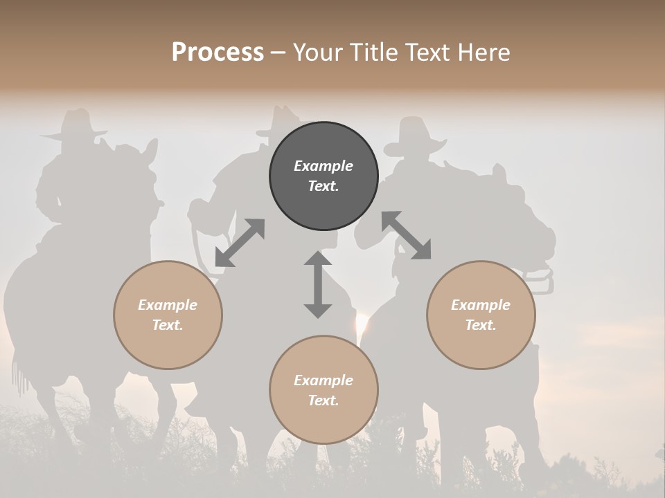 Sunrise Hat Sunset PowerPoint Template