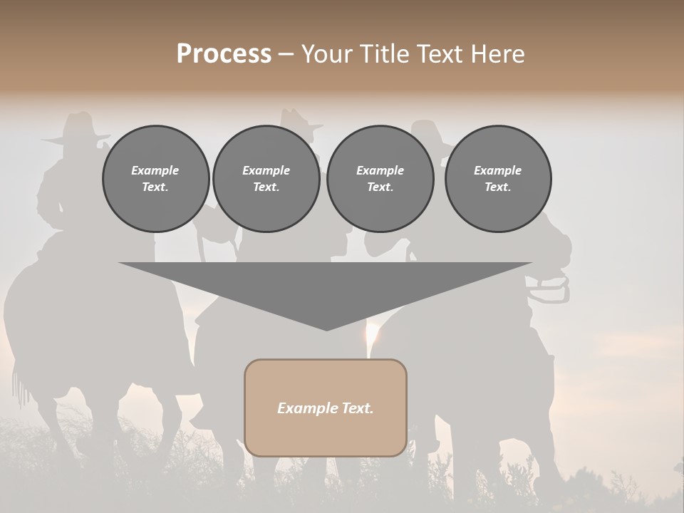 Sunrise Hat Sunset PowerPoint Template