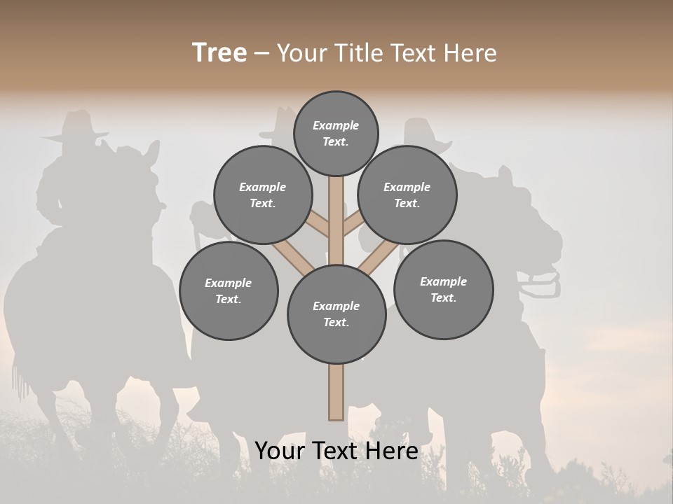 Sunrise Hat Sunset PowerPoint Template