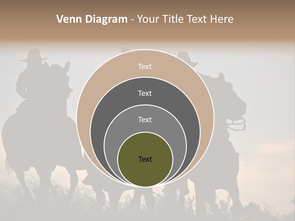 Sunrise Hat Sunset PowerPoint Template
