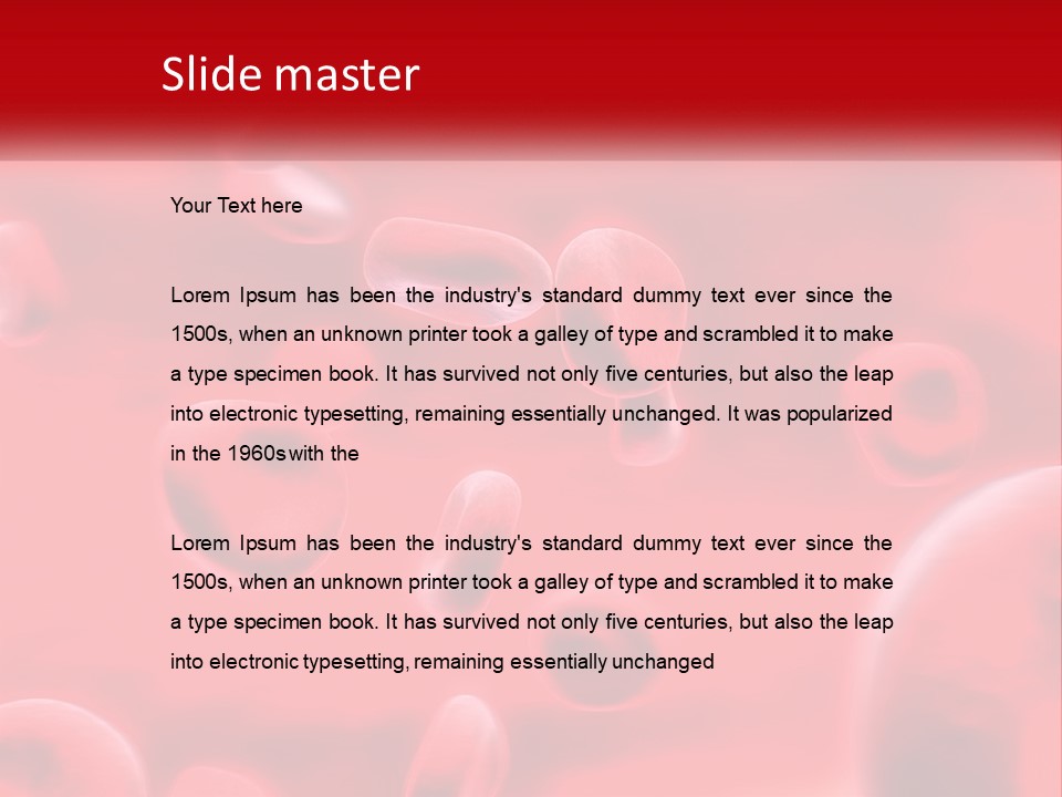 Medical Drug Cancer PowerPoint Template