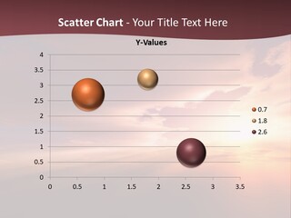 Sunset Background Climate PowerPoint Template