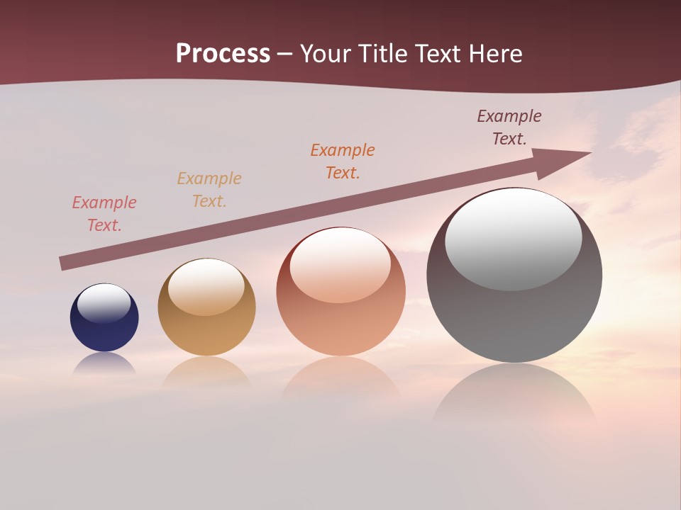 Sunset Background Climate PowerPoint Template