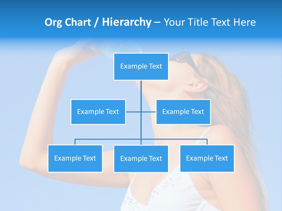 Fit Water Background PowerPoint Template