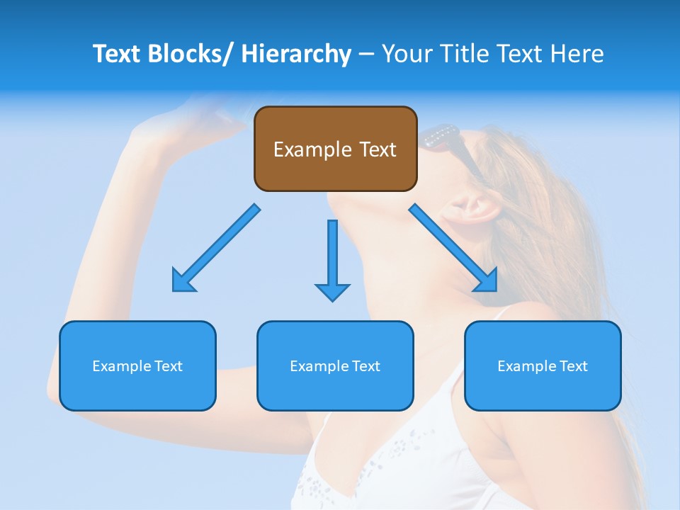 Fit Water Background PowerPoint Template