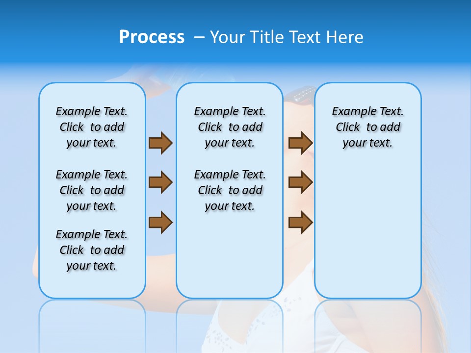 Fit Water Background PowerPoint Template