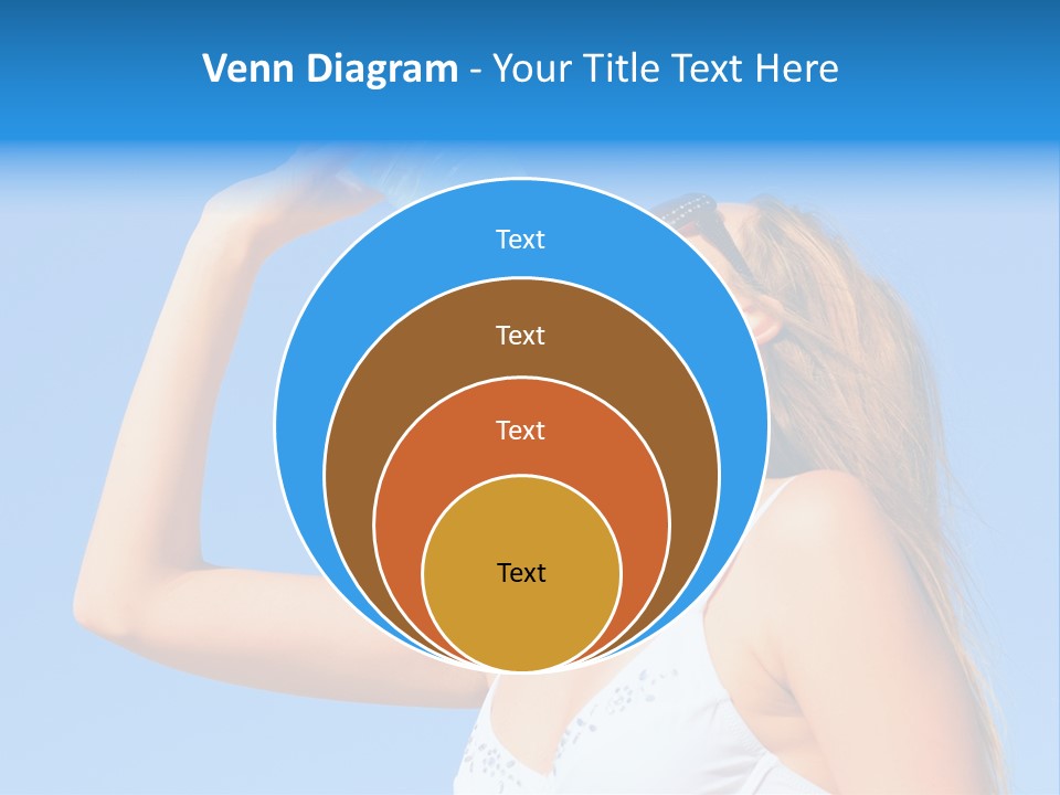 Fit Water Background PowerPoint Template