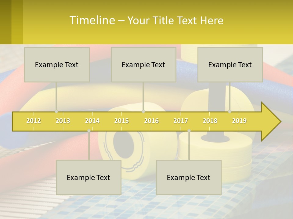 Float Color Equipment PowerPoint Template