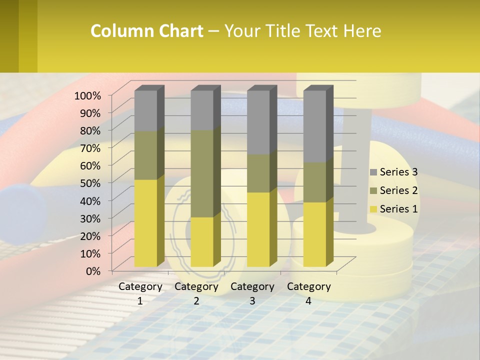 Float Color Equipment PowerPoint Template