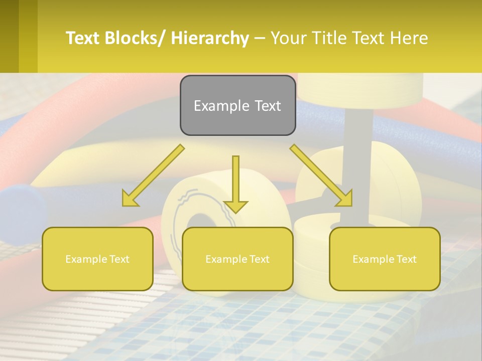 Float Color Equipment PowerPoint Template