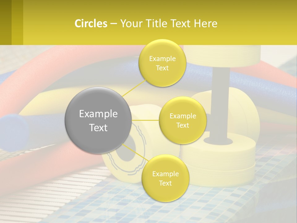 Float Color Equipment PowerPoint Template
