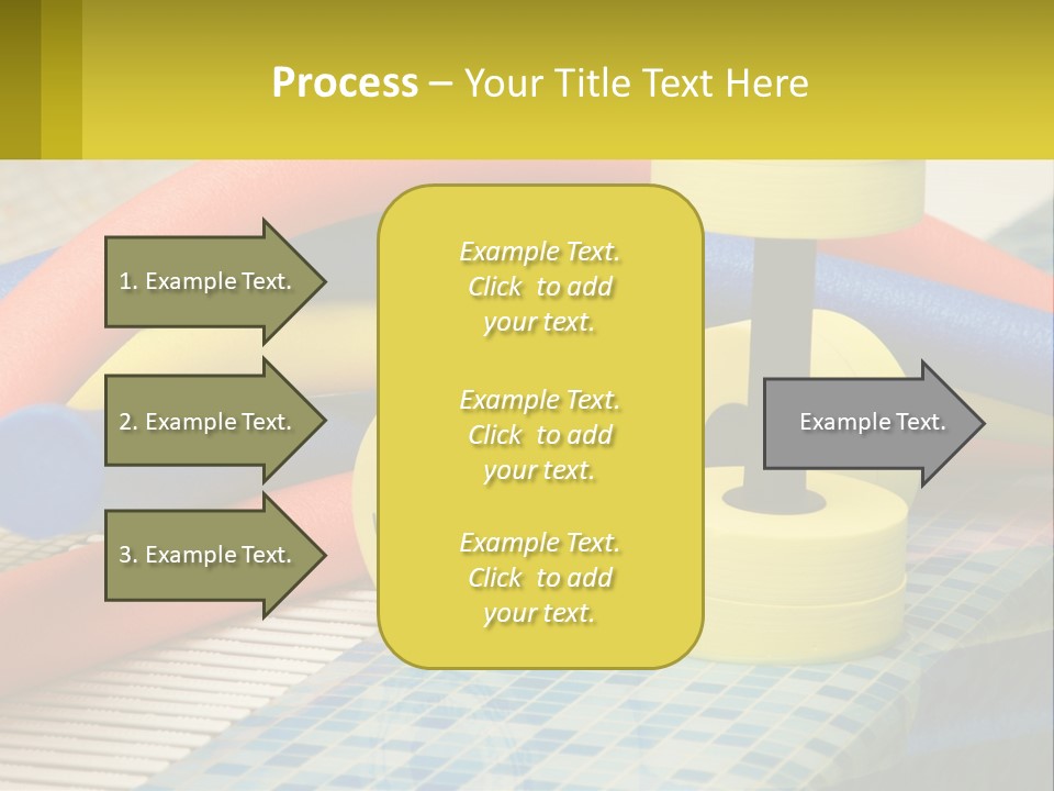 Float Color Equipment PowerPoint Template