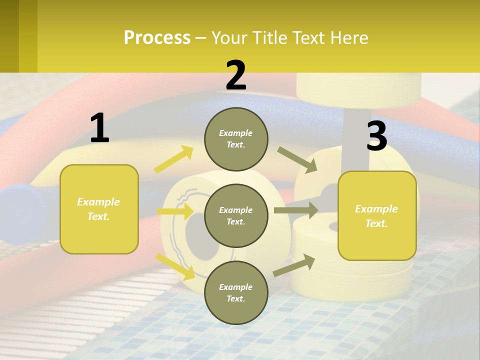 Float Color Equipment PowerPoint Template