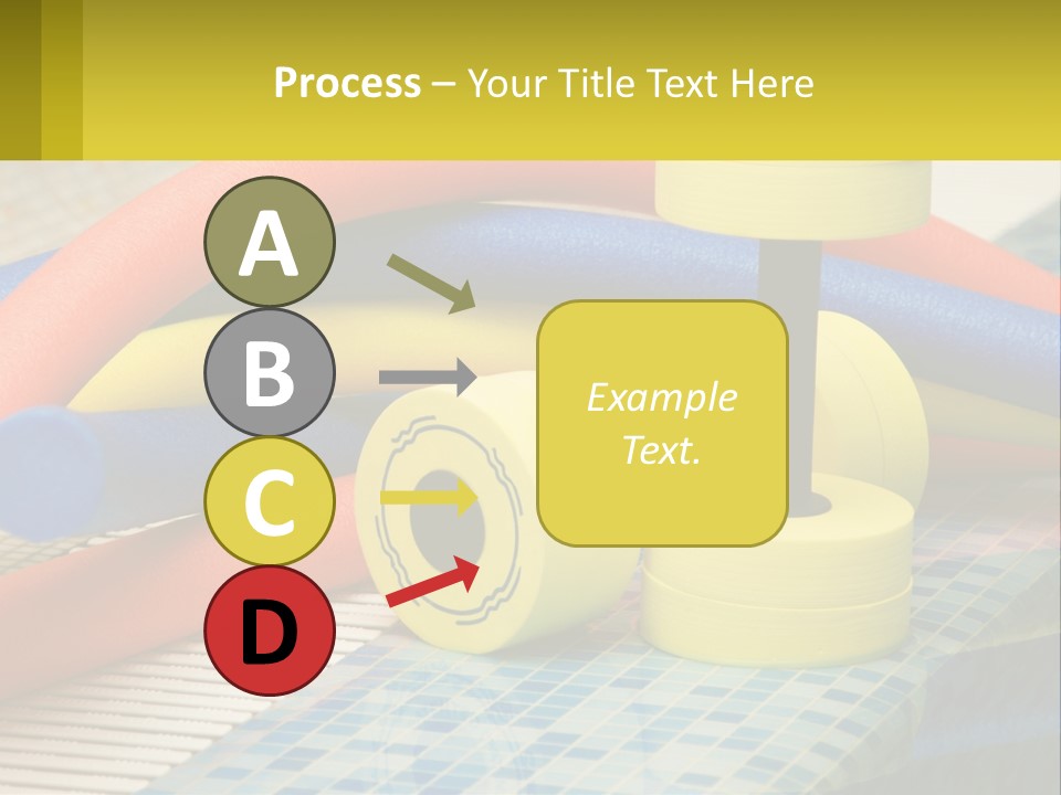 Float Color Equipment PowerPoint Template