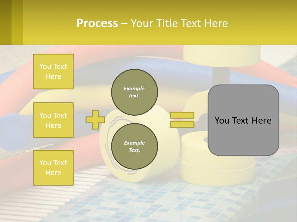 Float Color Equipment PowerPoint Template
