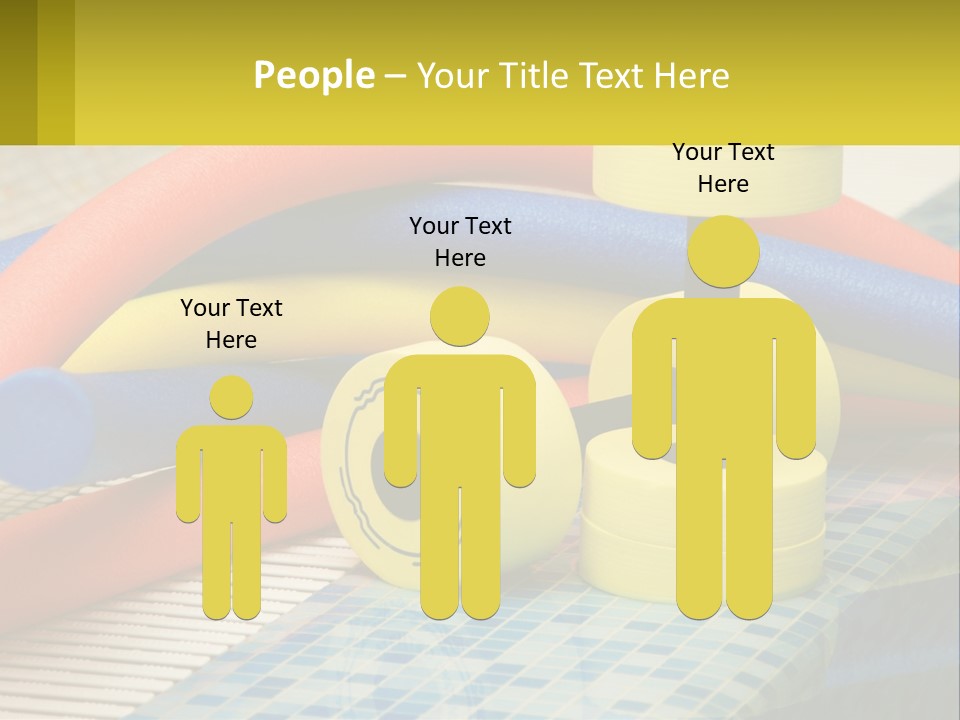 Float Color Equipment PowerPoint Template