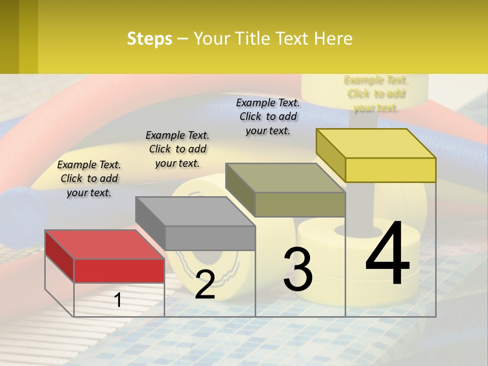 Float Color Equipment PowerPoint Template