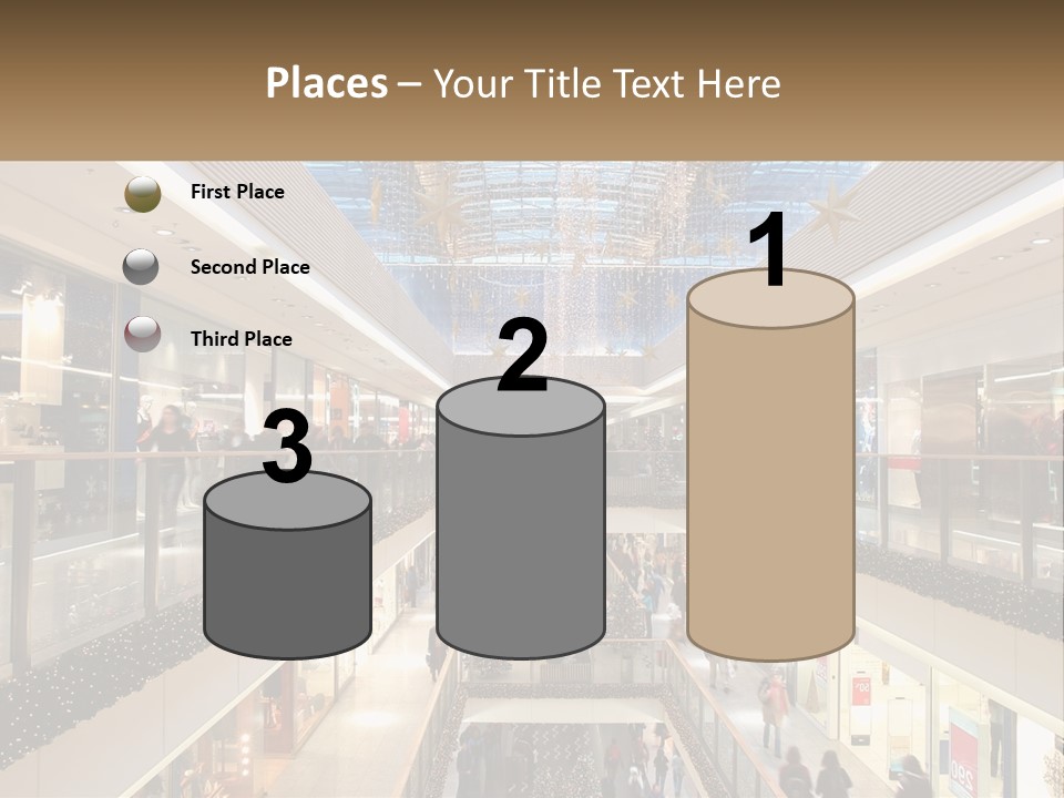 Gallery Store Trade PowerPoint Template