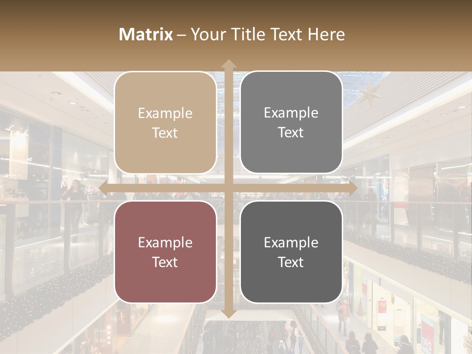 Gallery Store Trade PowerPoint Template