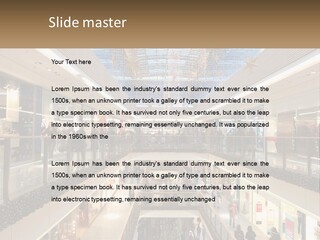 Gallery Store Trade PowerPoint Template