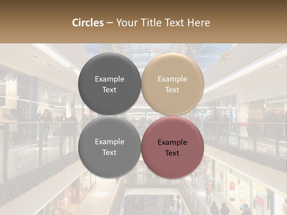 Gallery Store Trade PowerPoint Template