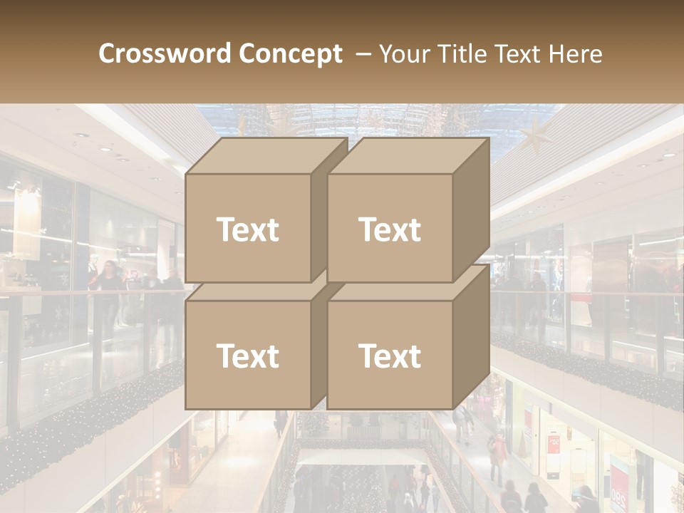 Gallery Store Trade PowerPoint Template