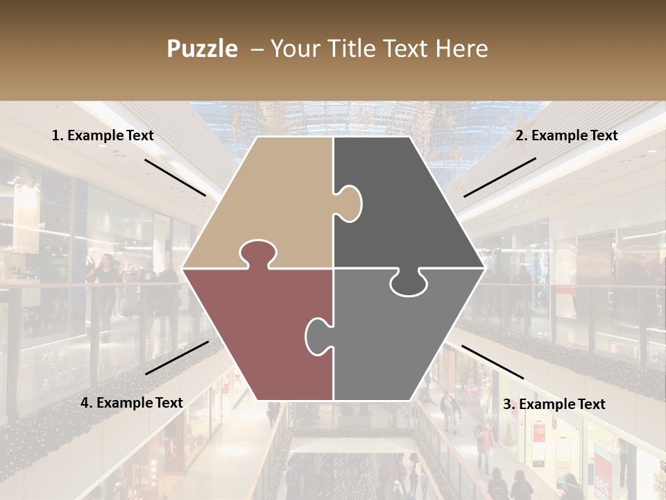 Gallery Store Trade PowerPoint Template