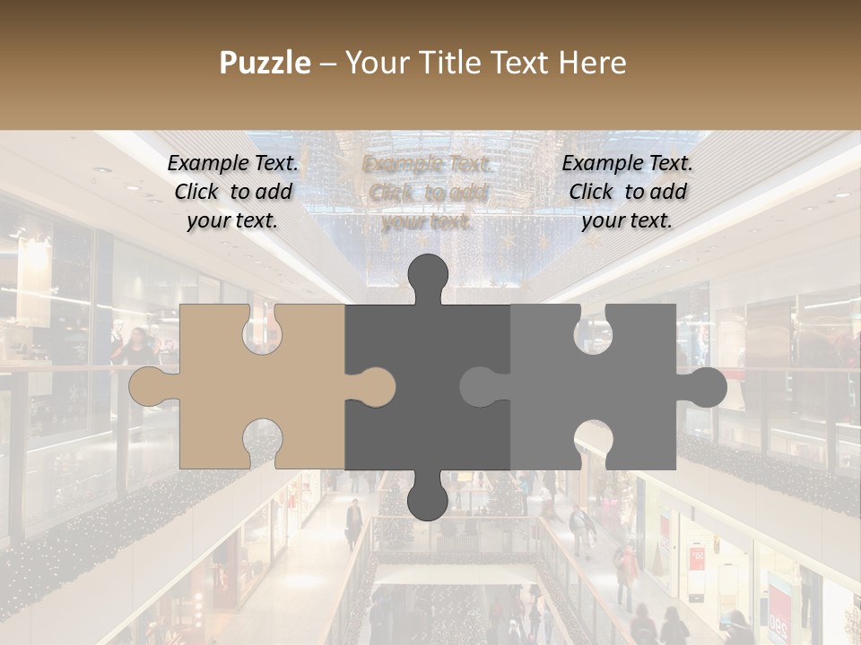 Gallery Store Trade PowerPoint Template