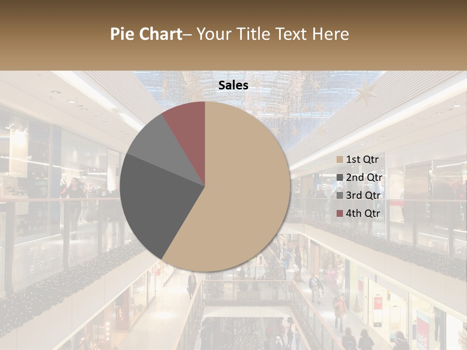 Gallery Store Trade PowerPoint Template