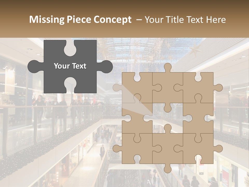 Gallery Store Trade PowerPoint Template