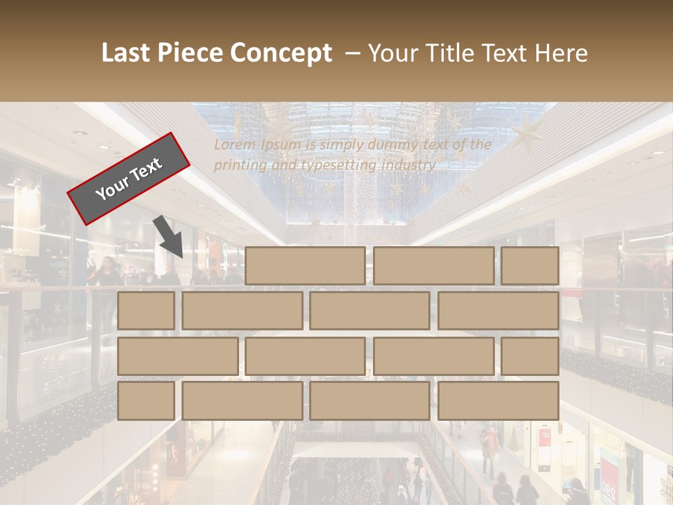 Gallery Store Trade PowerPoint Template