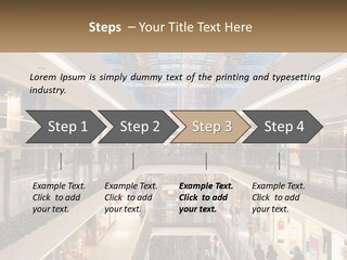 Gallery Store Trade PowerPoint Template